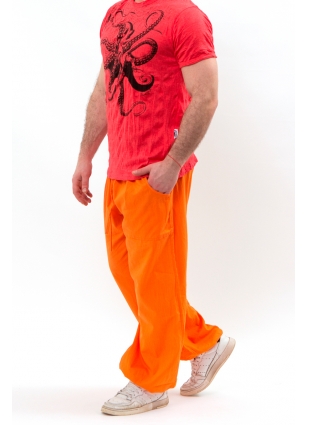 Однотонные брюки Holi оранжевые