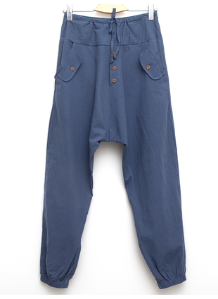 Брюки Sabaydee темно-голубые