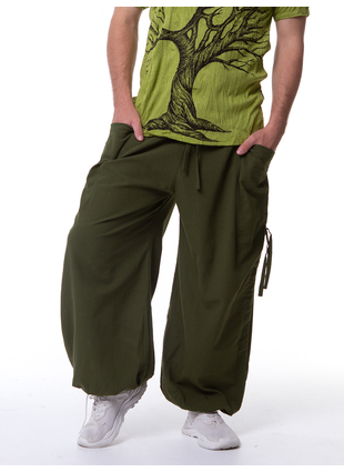Брюки Big tree однотонные зеленые
