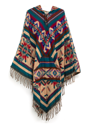 Пончо Hanuman Ромбы