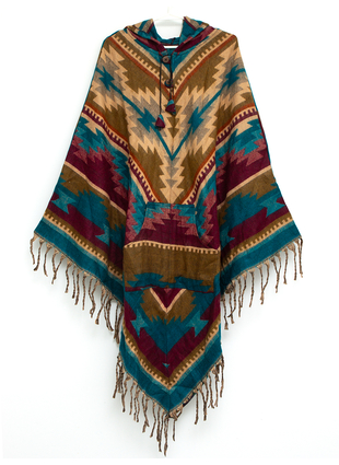 Пончо Hanuman Ромбы