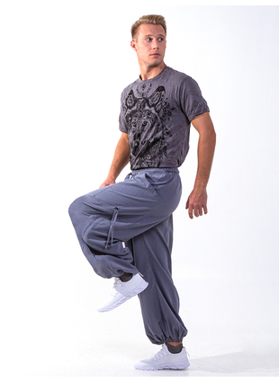 Брюки Big tree однотонные серые