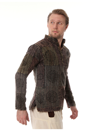 Рубашка Катманду серая