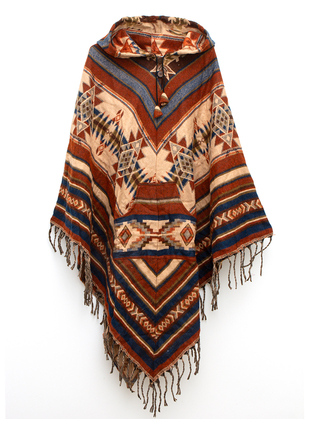 Пончо Hanuman Ромбы