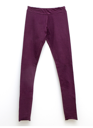Леггинсы однотонные фиолетовые