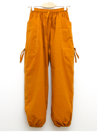 Брюки Big tree однотонные желтые