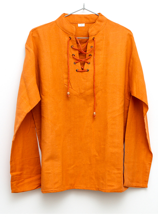 Рубаха на завязках A one оранжевая