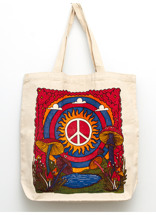 Холщовая сумка Spring peace