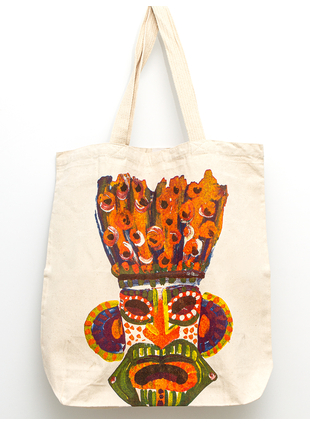 Холщовая сумка Маска