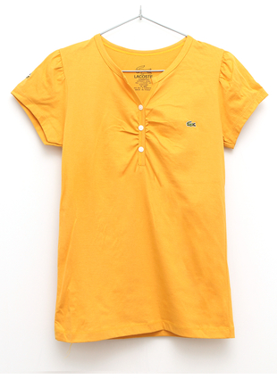 Футболка Lacoste с пуговицами меланж
